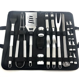 Professional BBQ Grill Tool Set